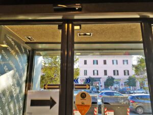 pronto intervento porta scorrevole hotel Don Bosco Roma
